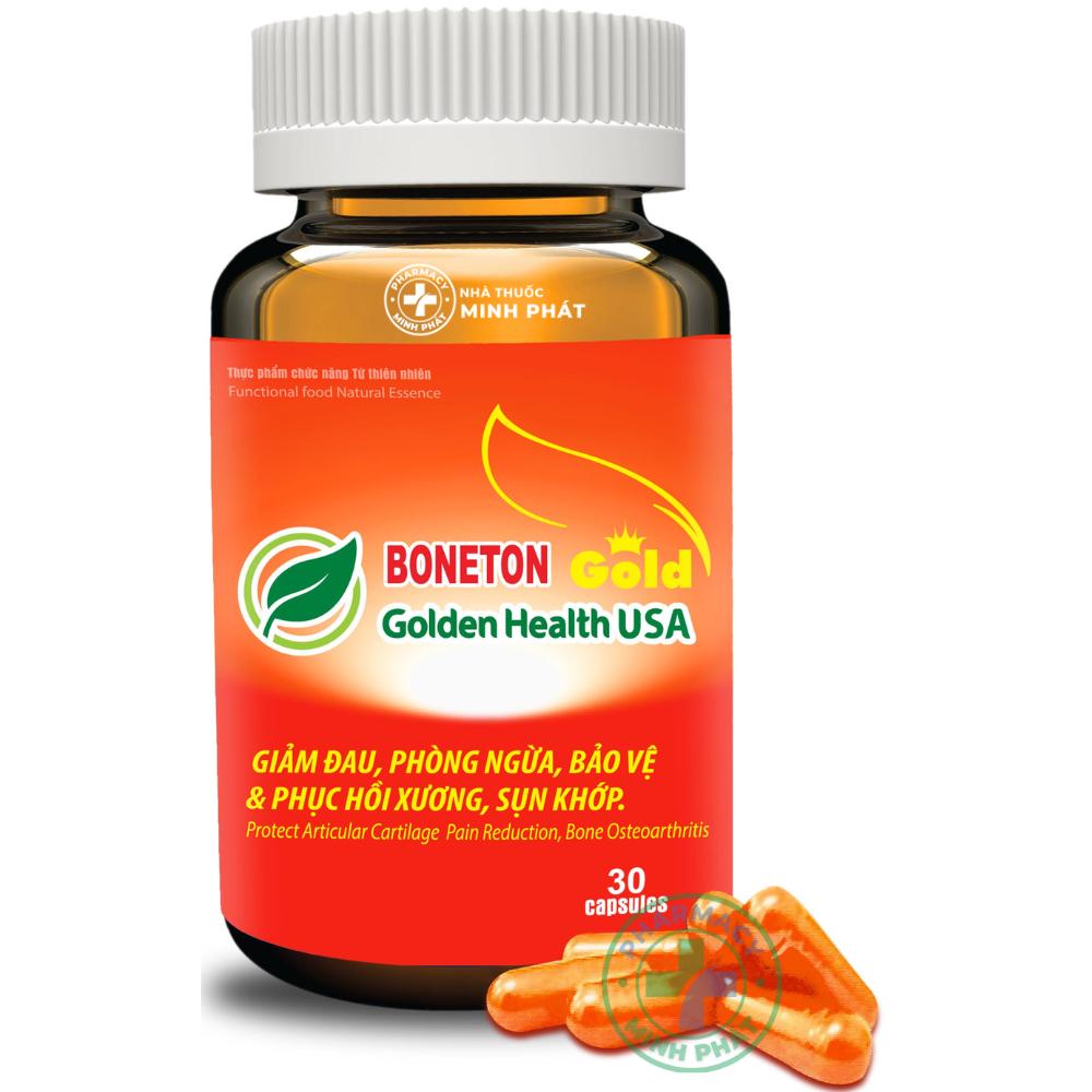 BONETON GOLD - Giảm đau, phòng ngừa, bảo vệ và phục hồi xương khớp.