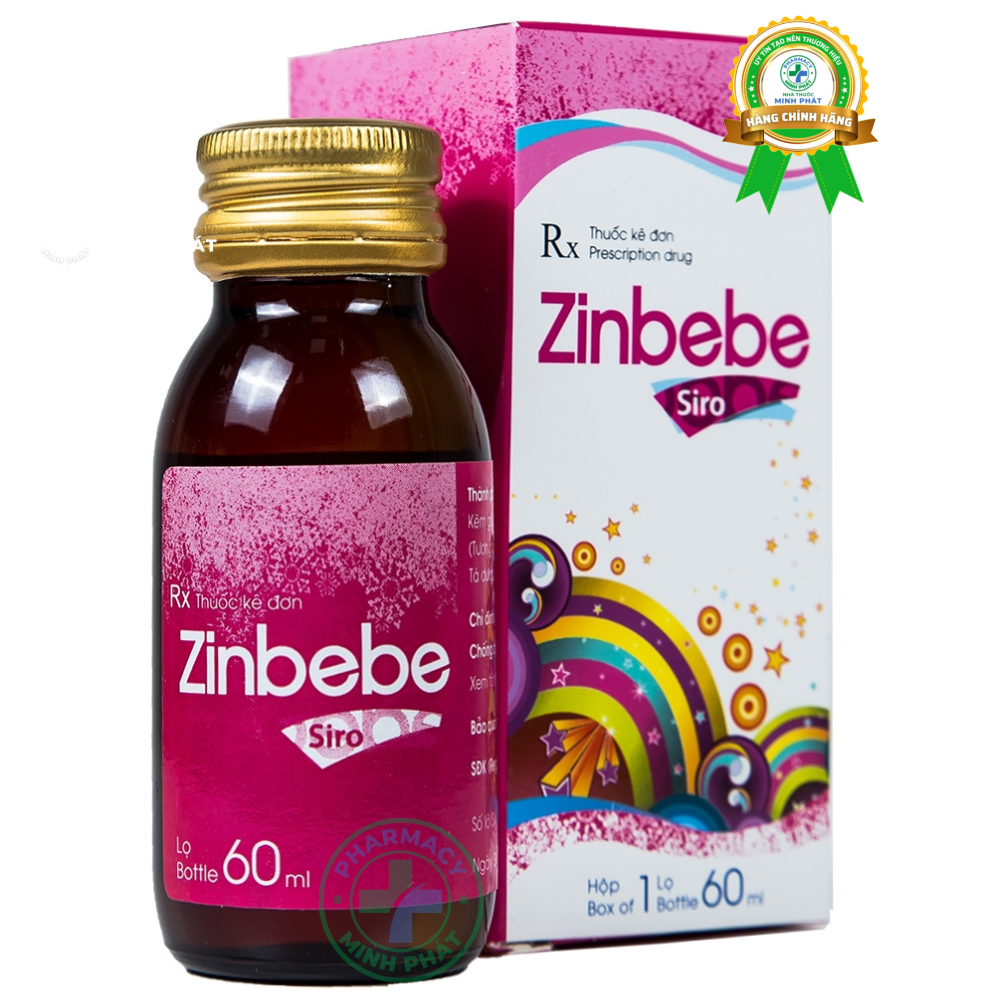 Siro Zinbebe Hà Tây 60Ml