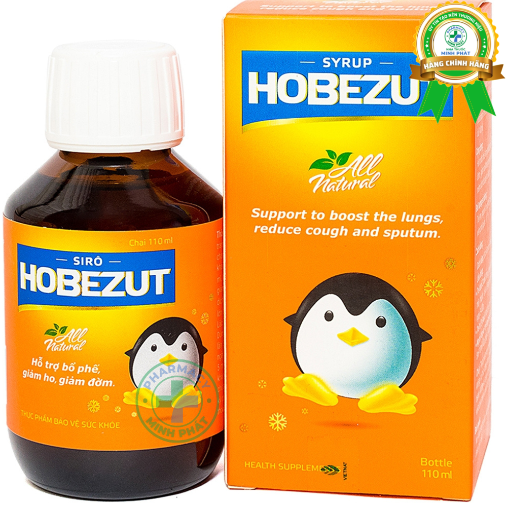 Siro Bổ Phế Giảm Ho Hobezut 110Ml